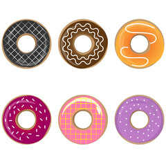 Donuts Vector Illustration
