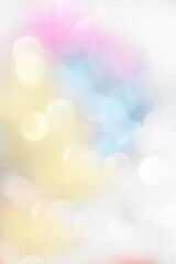 A shiny background of shaded spruce and Ballet Slipper. A sample for the New Year's postcard.
