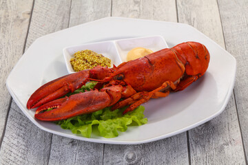 Luxury Lobster with sauce