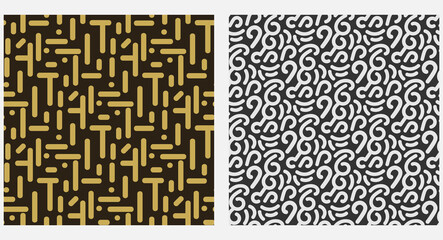 Abstract seamless pattern, geometric stylish texture for wallpaper background design