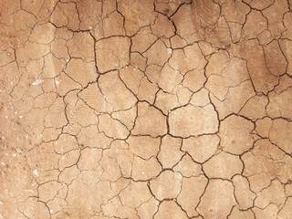 The ground has cracks in the top view for the background