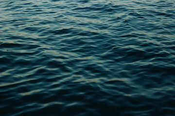 Obraz premium blue water surface