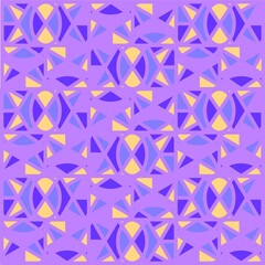 Beautiful of Colorful Shape, Repeated, Abstract, Illustrator Pattern Wallpaper. Image for Printing on Paper, Wallpaper or Background, Covers, Fabrics