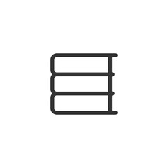 Books icon. Education symbol modern, simple, vector, icon for website design, mobile app, ui. Vector Illustration