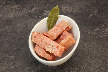 Canned Tuna fish for salad