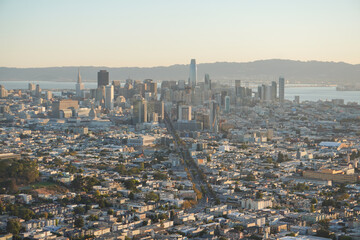 Fototapeta na wymiar Nice view of San Francisco 10