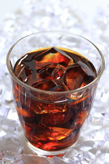 glass of iced coffee