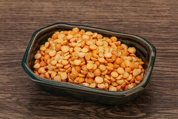 Dry peas for cooking
