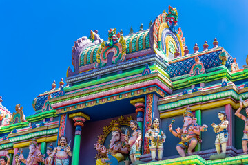 Temple Tamoul indien 