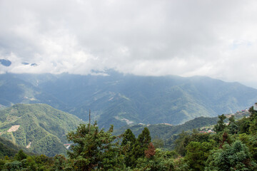 Fototapeta na wymiar Taiwan's beautiful alpine scenery 4