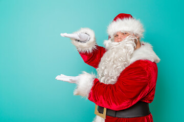 Santa Claus and winter sales