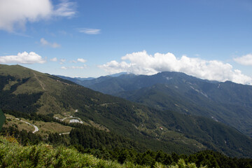 Fototapeta na wymiar Taiwan's beautiful alpine scenery 35