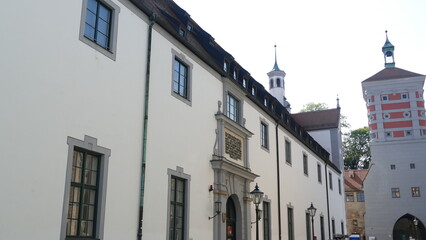 Heiliggeistspital und Rotes Tor Augsburg