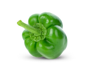 sweet pepper isolated on white background.