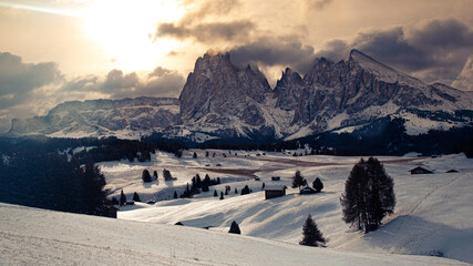 Seiser Alm, Dolomiten