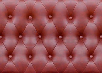 Red Leather seats on background