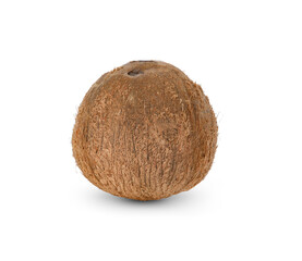 coconut isolated on white background.