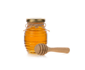 honey isolated on white background.