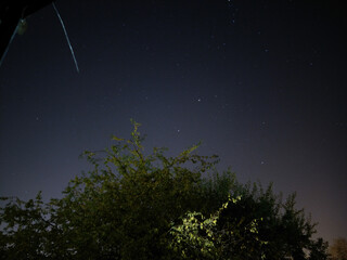 night sky with stars