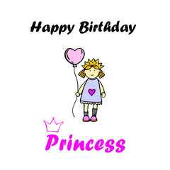 happy birthday card with the inscription 