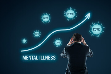 Growing mental illness in covid-19 epidemic and crisis