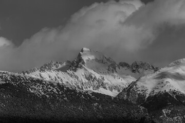 Winter in Ordesa and Monte Perdido National Park, Pyrenees, Spain