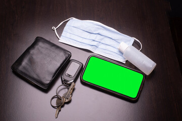 Daily accessories needed for the coronavirus pandemic