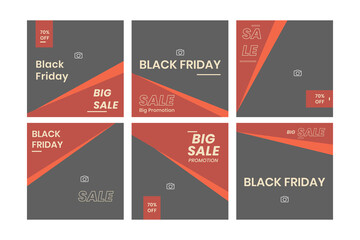 Black Friday Special Offer for Social Media Web Banner Template