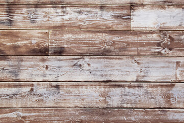 Rustic wooden wall