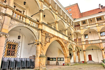Zamek Piastów Śląskich w Brzegu – rezydencja Piastów śląskich, Polska. © robnaw