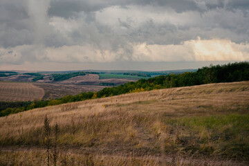 landscape in the mountains
