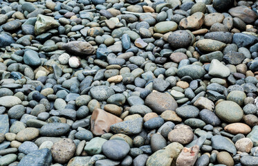 pebbles on the beach