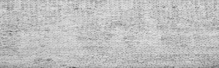 Naklejka na ściany i meble white brick wall background in rural room