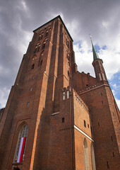 Church of St. James in Gdansk Oliwa. Poland