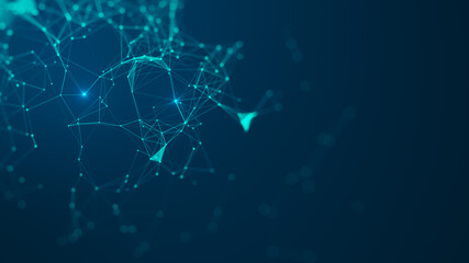 Technology network concept.