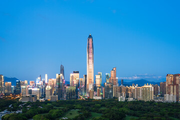 Shenzhen Futian CBD night scene