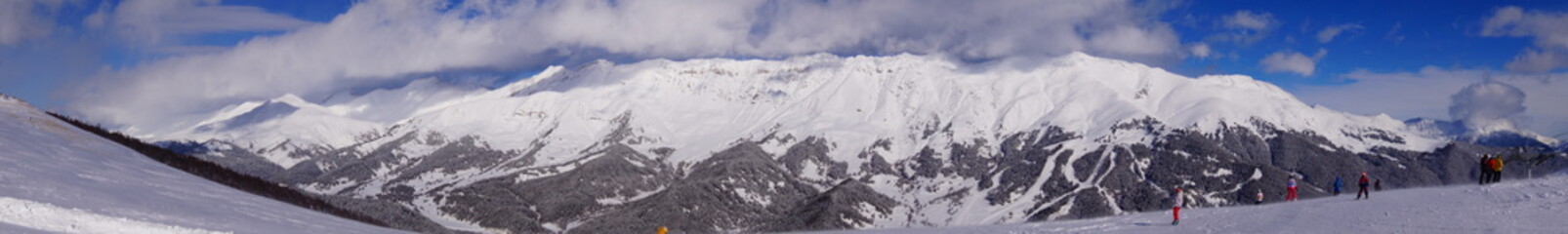 the resort of Krasnaya Polyana in the Caucasus