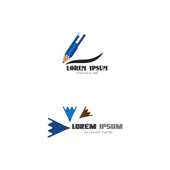 Pencil Logo Template vector symbol