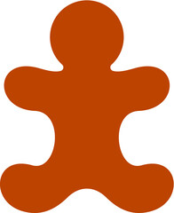 Vector illustration of the gingerbread