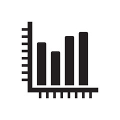 analysis graph icon - bar chart icon