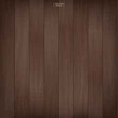 Wood pattern and texture for background. Vector.