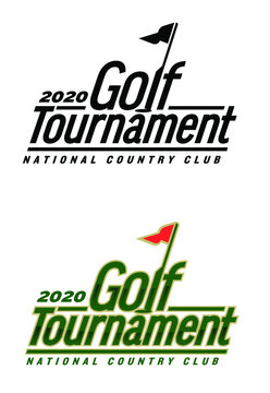 Golf Tournament Logo