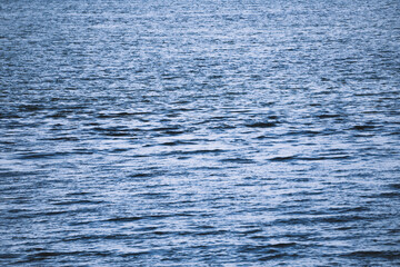 abstract blue water surface background of the sea