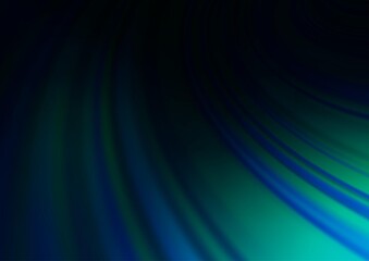 Dark BLUE vector blurred and colored background. A vague abstract illustration with gradient. The background for your creative designs.