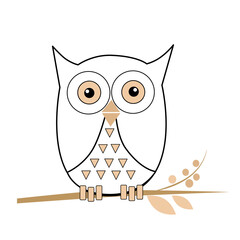 Scandinavian style owl