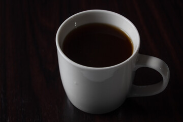 Cup of coffee.