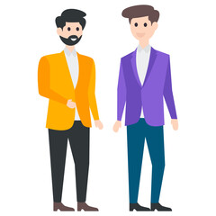 Obraz premium Office Colleague Character