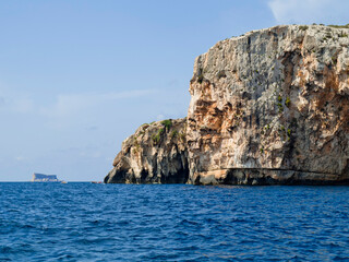 Fototapeta na wymiar Blue Grotto, Malta