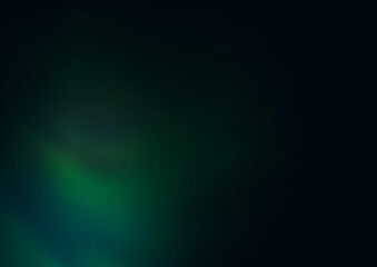 Dark Green vector blurred shine abstract background. Colorful illustration in abstract style with gradient. The template for backgrounds of cell phones.