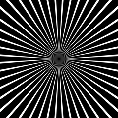 Obraz premium black and white Sunburst Pattern. Vector illustration, sunburst vector,sunburst retro,vintage sunburst